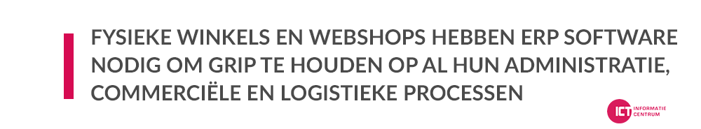 ERP software voor de retail, winkels en webshops