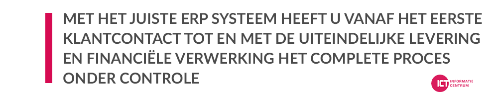 ERP software voor metaalbedrijven en de metaalverwerkende industrie 