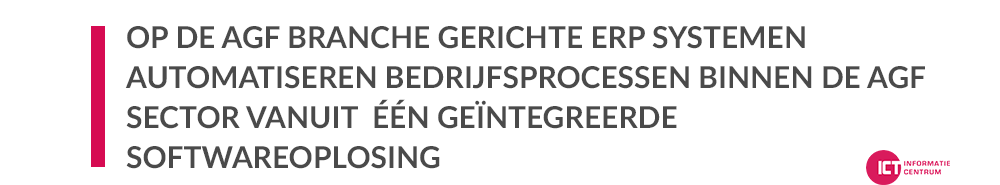 ERP software voor de AGF sector